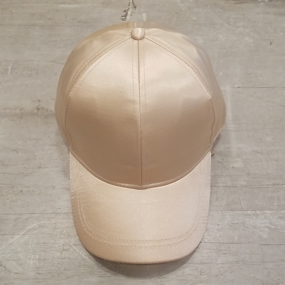 ?MICHAEL STARS? Satin Dreams Baseball Cap ~ Gold NWT main image 9